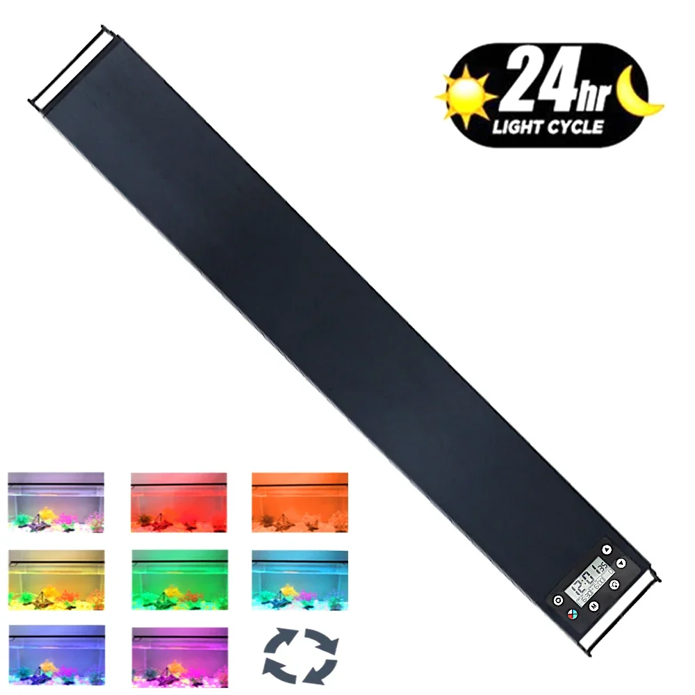 Aquarium Plant Light - 120 cm Akvaryum, 7/24 Tam Spektrumlu