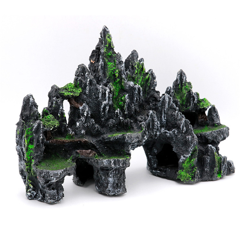 Aquarium Driftwood - Süper büyük boy rockery akvaryum süslemeleri