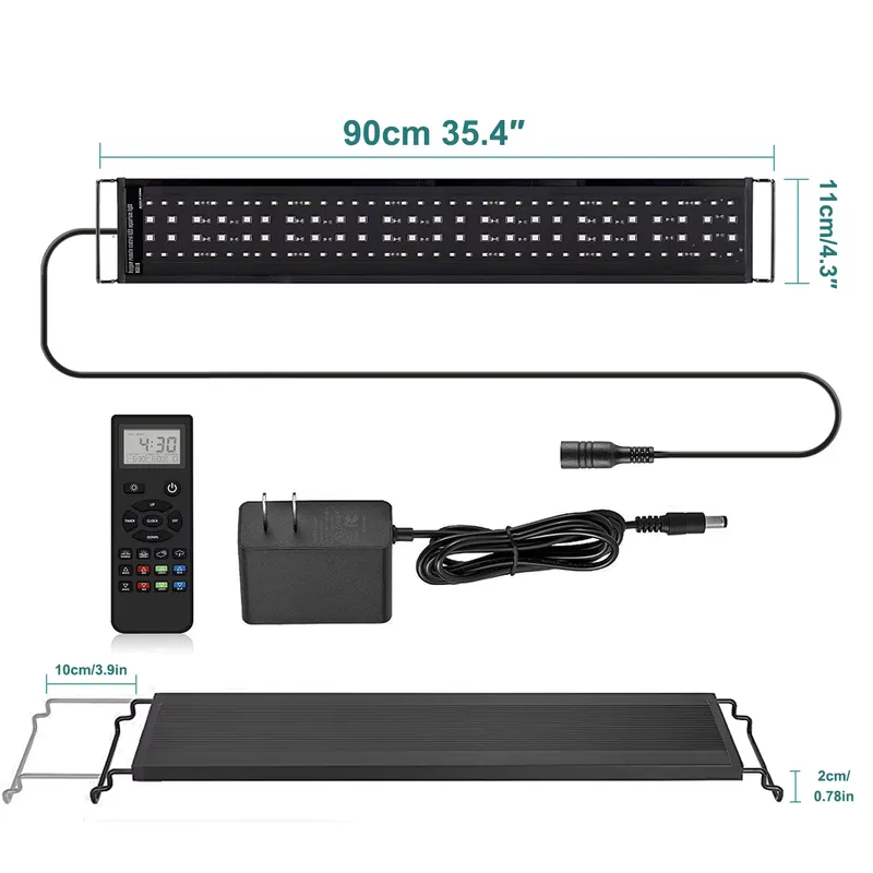 Live Plant Aquarium - SIROKA 90cm Uzaktan Kumandalı Akıllı LED