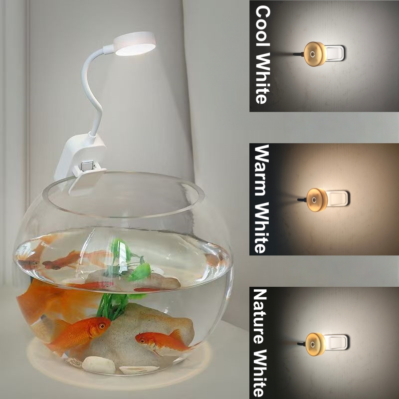 Aquarium Plant Light - LED Akvaryum Işık Klipsi Balık Tankı