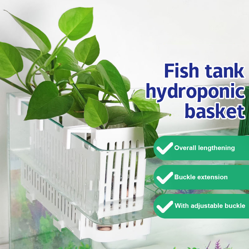 Aquarium Plant Holder - Balık Tankı Asılı Saksı Su Bitkisi