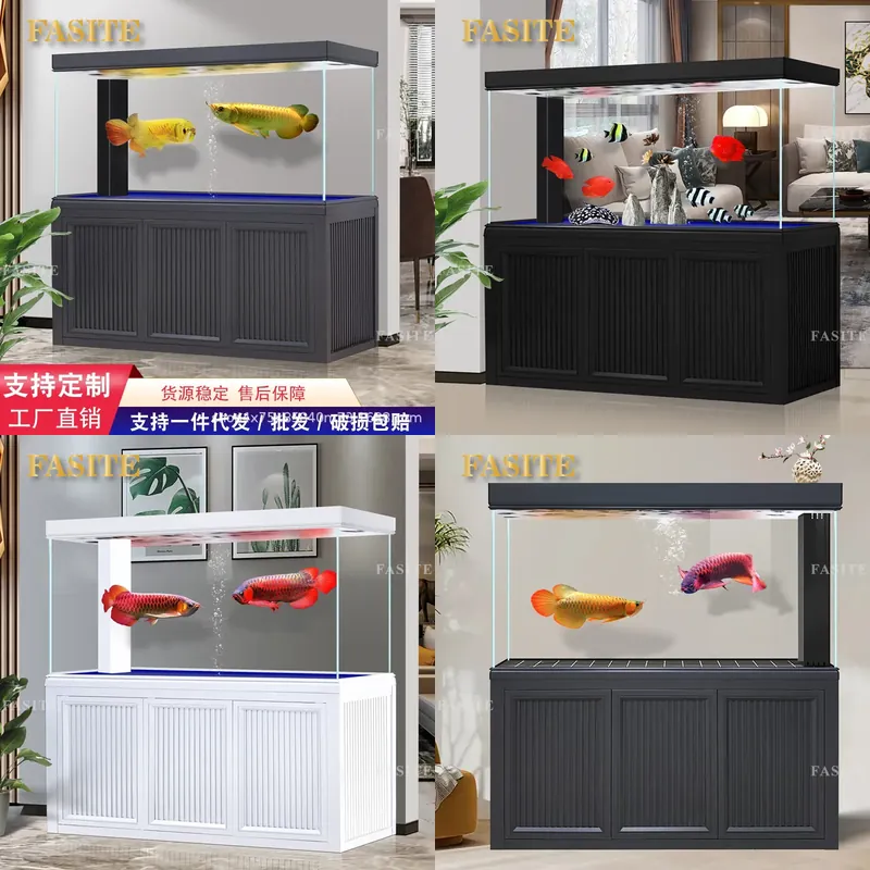 Aquarium Planted Tank Filter - Ultra Beyaz Cam Arowana Akvaryumu İçin