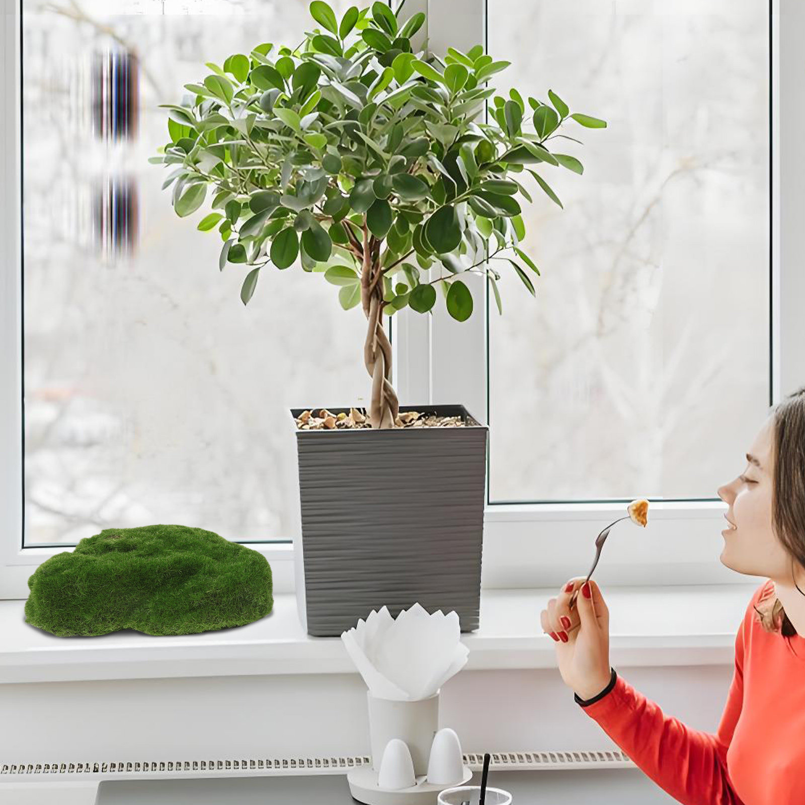 4 Adet Dekoratif Yapay Yosun T - Aquarium Moss incelemesi ve fiyatı