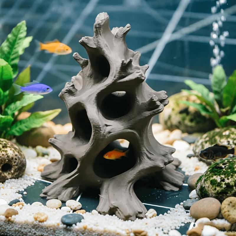 Gizli Çok Delikli Kök Taş Balı - Aquarium Driftwood incelemesi ve fiyatı
