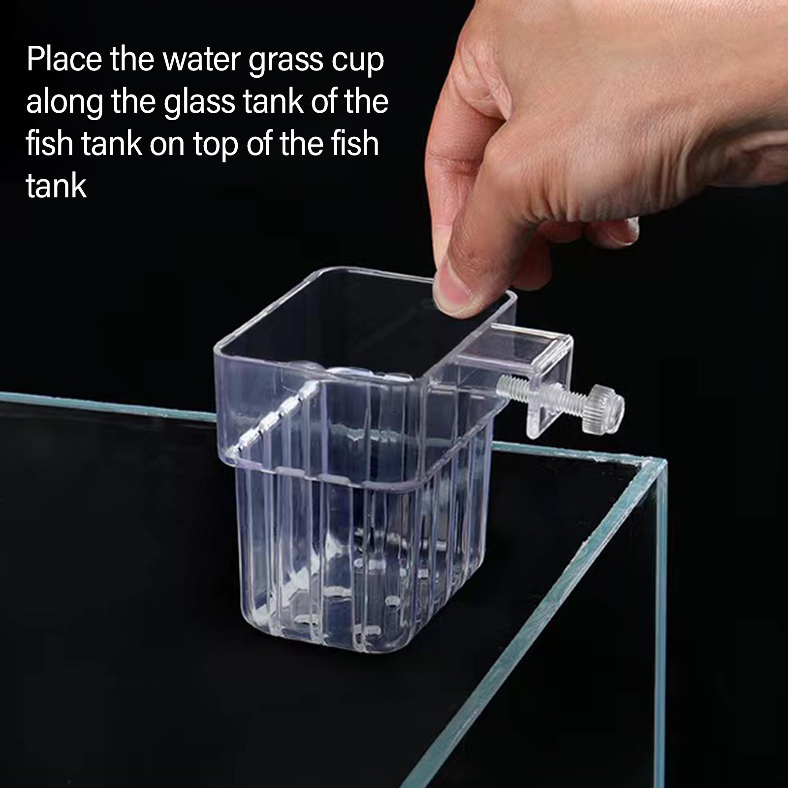 Şeffaf Akrilik Bitki Tutucu, B - Aquarium Plant Holder incelemesi ve fiyatı