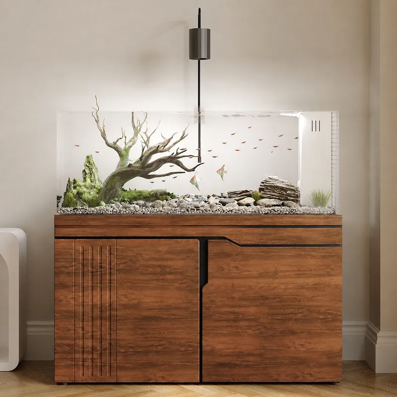 Büyük Ultra Beyaz Cam Akvaryum - Aquarium Planted Tank Filter incelemesi ve fiyatı