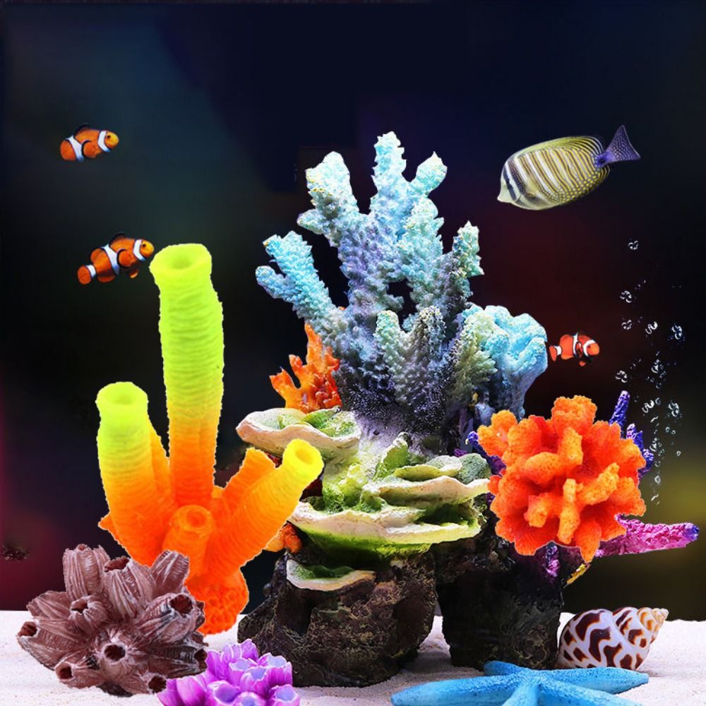 Renkli 1 PC Gerçekçi Yapay Sim - Aquarium Plant Substrate incelemesi ve fiyatı