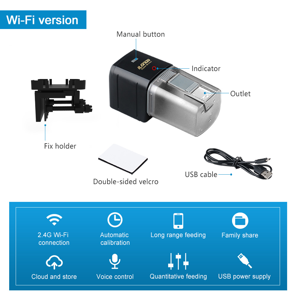 WiFi Balık Besleyici Otomatik  - Aquarium Fertilizer incelemesi ve fiyatı