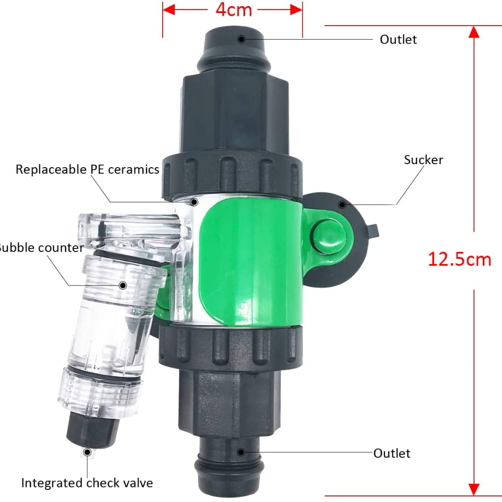 Karbon dioksit çözücü CO2 difü - Aquarium Liquid Carbon incelemesi ve fiyatı